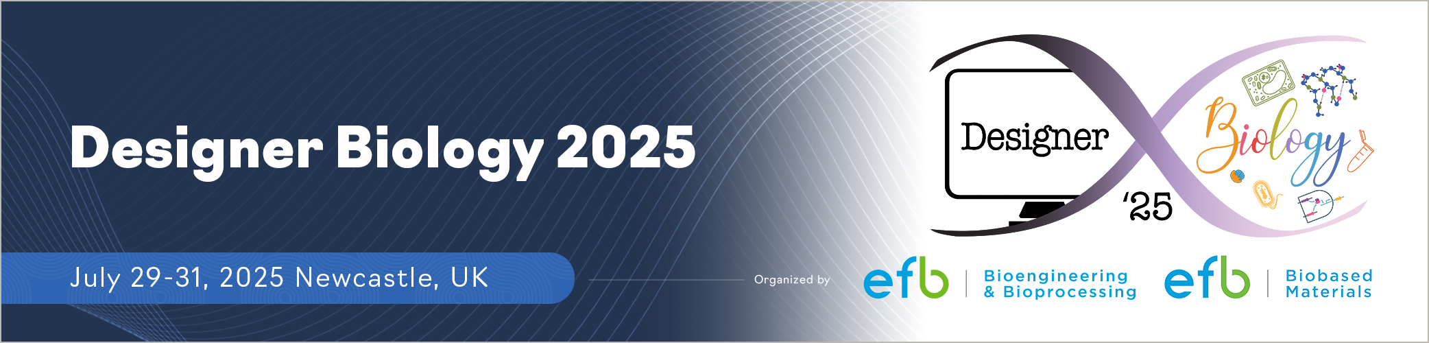 Designer Biology 2025 banner