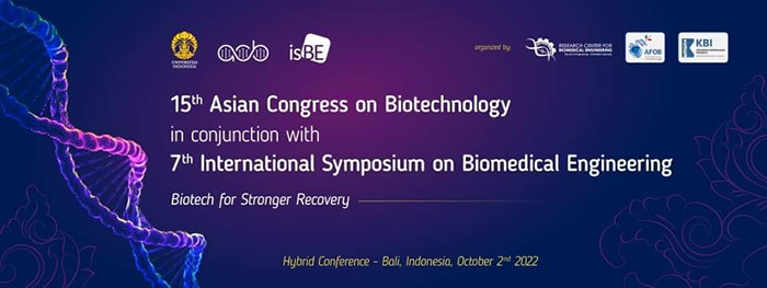 15th Asian Congress on Biotechnology - Banner